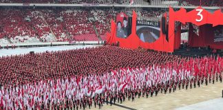 peringatan puncak bulan bung karno 2023 di stadion utama gbk jakarta foto dudut suhendra putra 